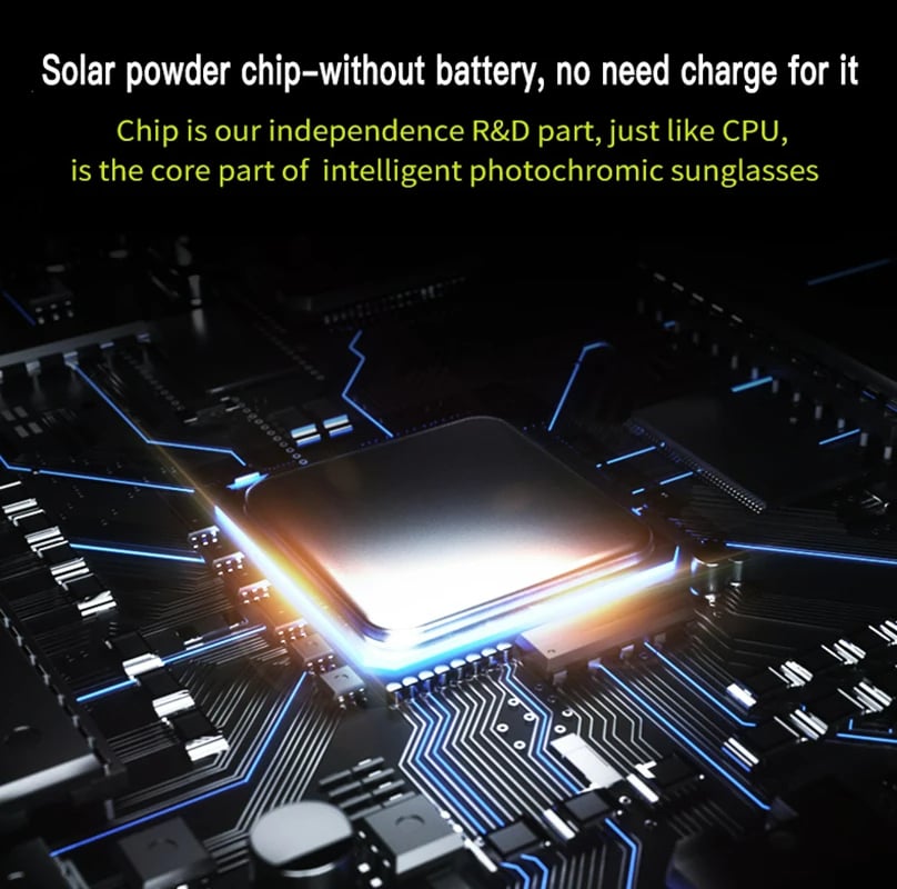 🔥Smart Photochromic Polarized Sunglasses