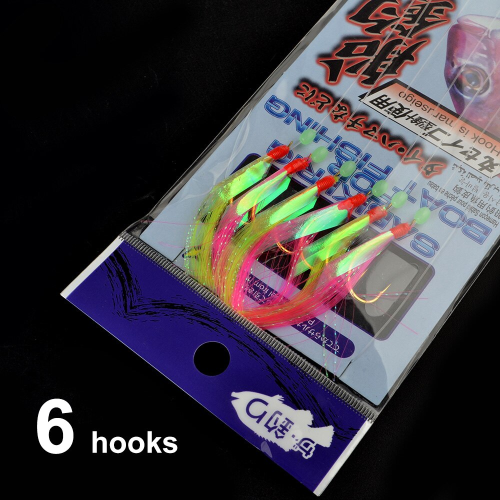 FISH KING Luminous Fishing Hooks