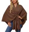 🎄TikTok Christmas Sale - 70% OFF🎉Elegant Shawl Wraps Soft Open Front Poncho Sweater