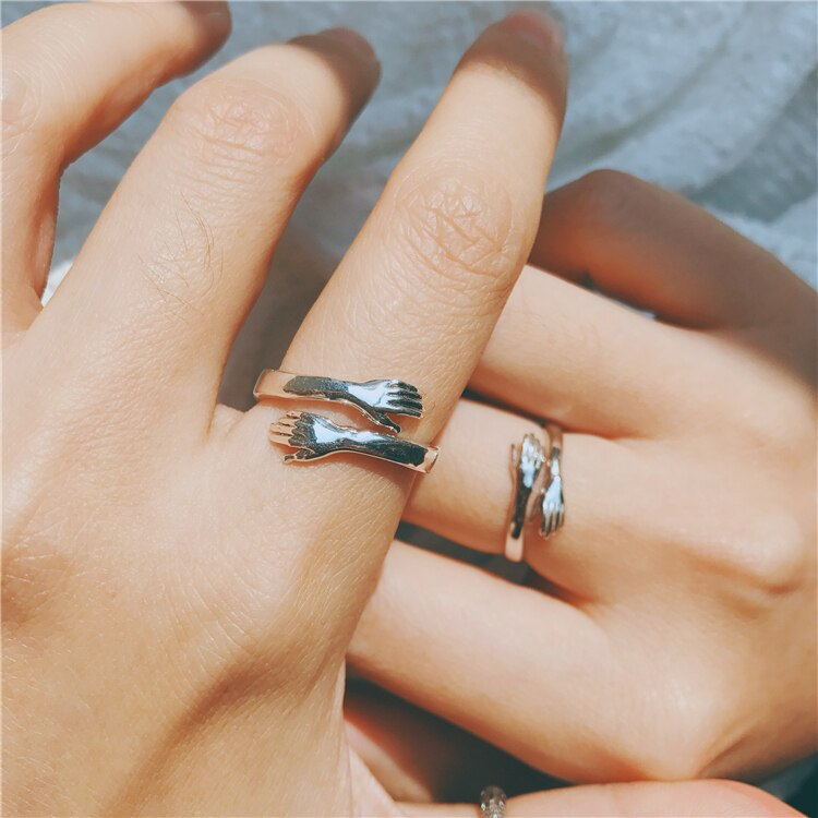 ⚡⚡Last Day Promotion 48% OFF - Hug Ring🔥BUY 3 GET 1 FREE &FREE SHIPPING