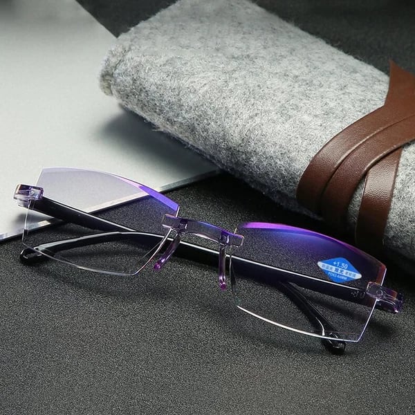 🔥Heißer Verkauf🔥Sapphire hohe Härte Anti-Blaulicht Dual-Use Lesebrille