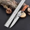 100% Stainless Steel Pocket Knife •
