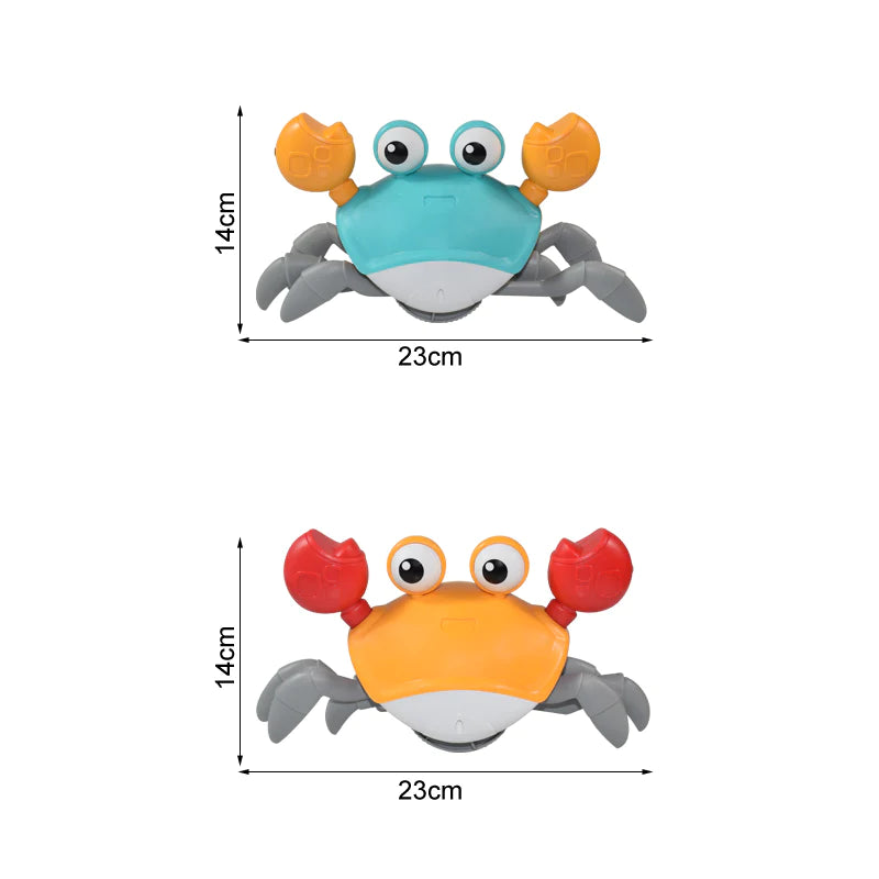 (🎅Early Christmas Sale - 50% OFF) 🎁Interactive Crawling Crab Baby Toy - 🚚Buy 2 Get Free Shipping