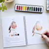 🔥 Letzter Tag: 49% Rabatt! 🖼️ Anfängerfreundliches💕 Aquarell-Workbook