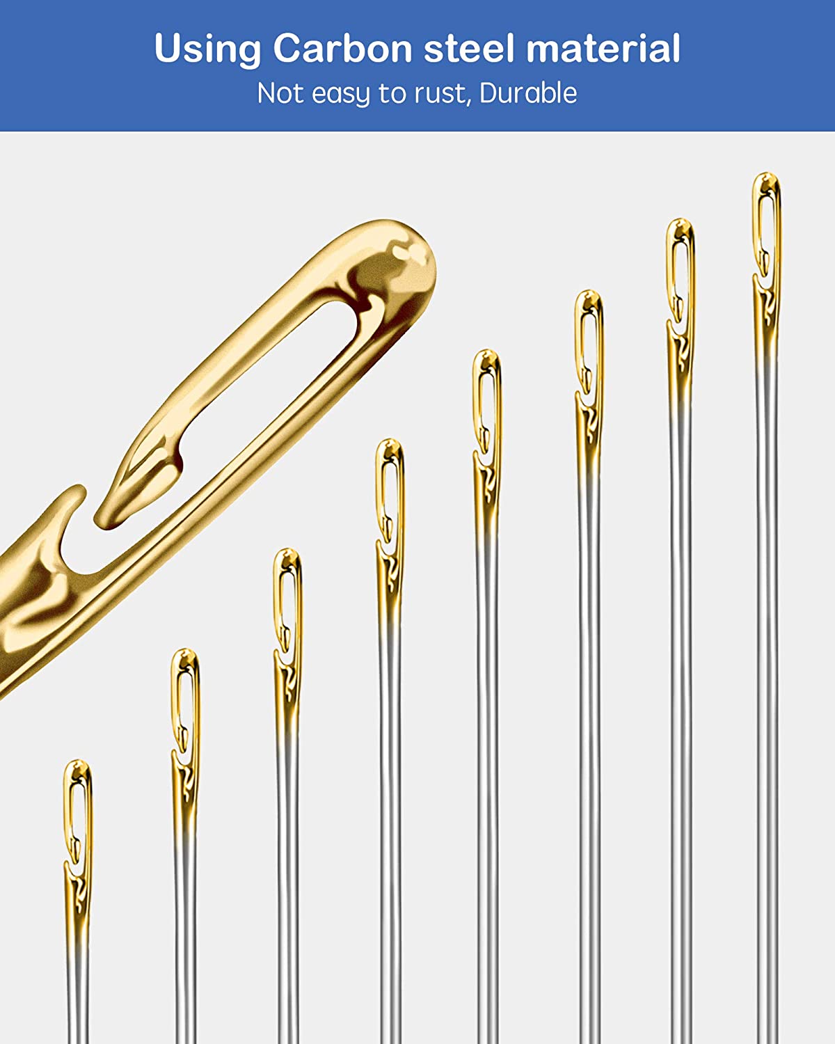 (🔥Last Day Promotion-60%OFF)Self Threading Sewing Needles(Buy 2 Get 2 Free Now)