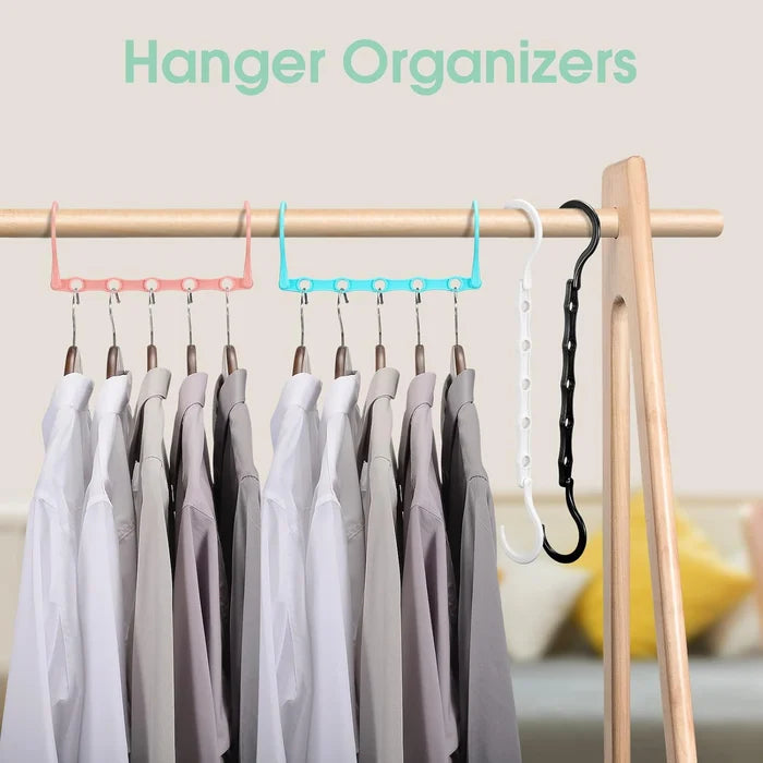 👕Multi-functional Non-slip Portable Foldable Rotating Clothes Hanger(Buy 4 Save $22 && Free Shipping🚚)