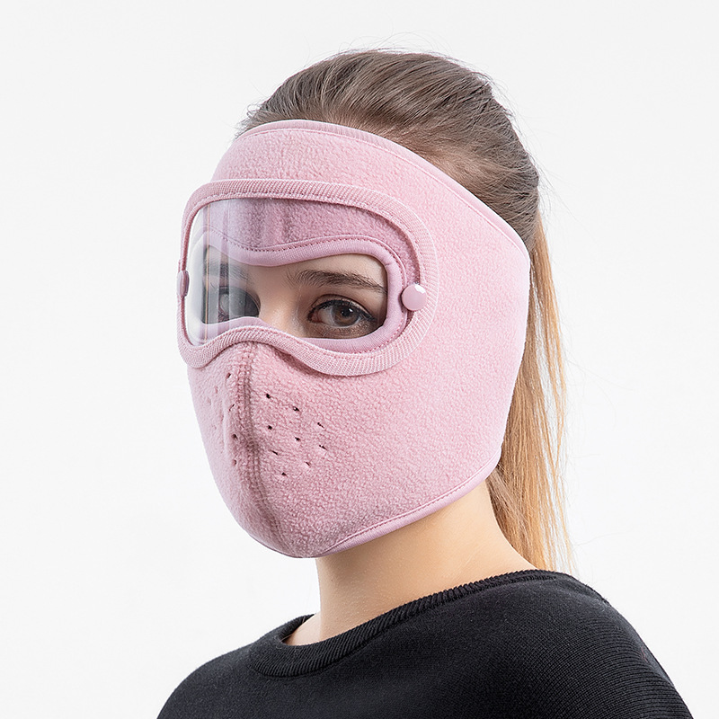 (🎅EARLY CHRISTMAS SALE-49% OFF)Wind-proof  Face Cover With Clear Goggles - Buy 2 Get Free Shipping