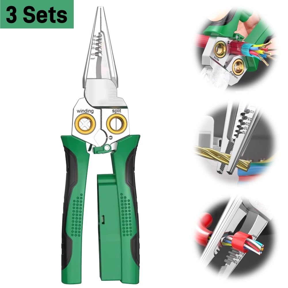 🔥Father's Day Sale 49% OFF-8-in-1 Wire Stripping Pliers