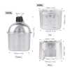 Military Canteen Set of 4, Canteen Cup Stove Pouch Kit