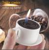 🔥Last Day Promotion - 50% OFF /Exotic Mini Coffee Cup Inflatable Flame Lighter