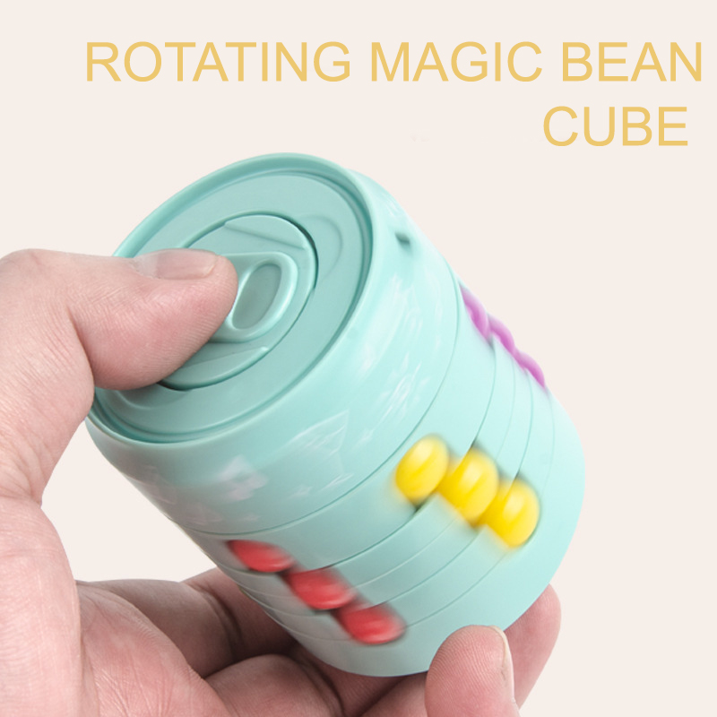 (🌲Early Christmas Sale- SAVE 48% OFF)Rotating Magic Bean Cube🔥BUY 5 GET 2 FREE(7 PCS)&FREE SHIPPING