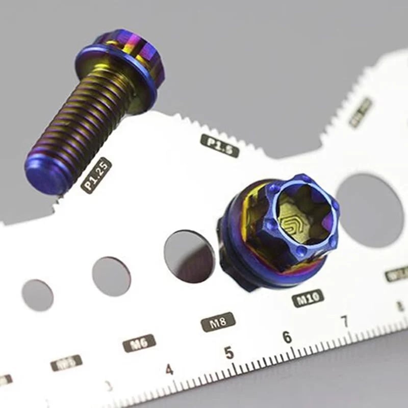 💥Stainless Steel Double-Sided Bolt Gauge Card💥