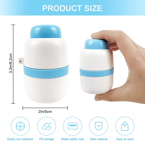 🎁TikTok Spring Last Day Promotion 48% OFF-🎁-Portable Pill Precise Fixed Positioning Cutting Machine