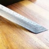 Bamboo forged Damascus steel knife