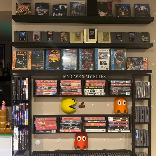 Retro Game Arcade Wall Decor