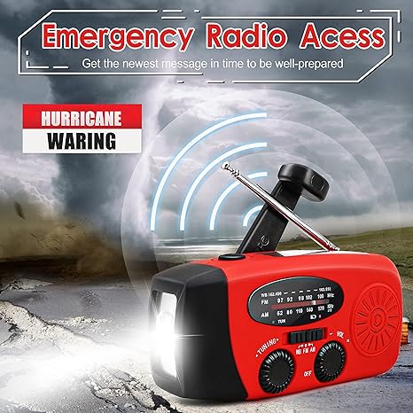 🔥Djubilance™ Notfall-Kurbelwetterradio 2.0