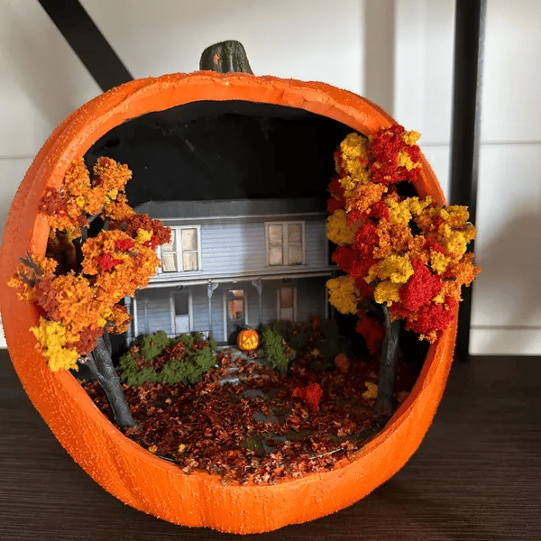 🔥Last Day 50% OFF -🎃A Halloweeny House Pumpkin - With Lights and Sound!👻(✨Same as in the video)