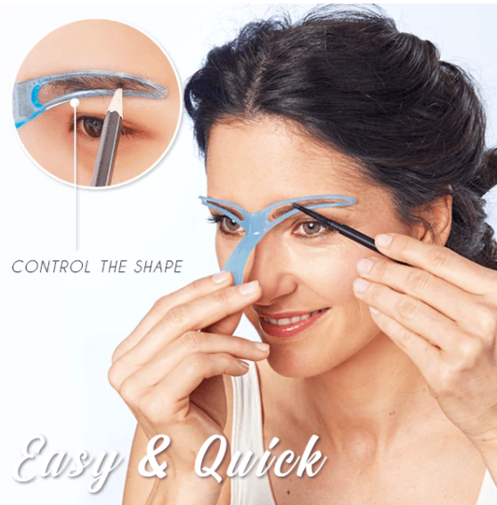 (🌹Mother‘s Day Hot Sale - 50% OFF🌹)Easy Eyebrow Shaper-3PCS