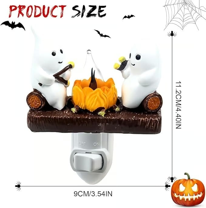 Last Day 50%OFF🔥2025 Ghost Campfire Nightlight👻✨