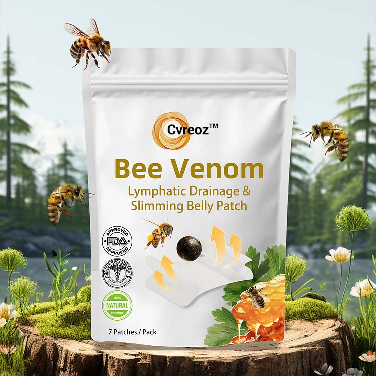 👨‍⚕️Cvreoz™ Bee Venom Drainage Slimming Abdominal Patch🌿