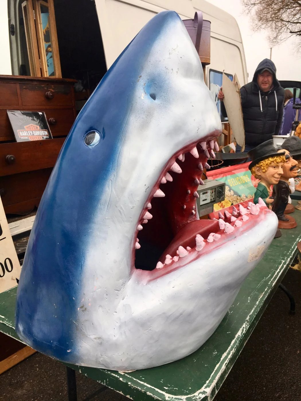 🔥Father's Day Promotion-70%OFF🦈Great White Shark Garden Art