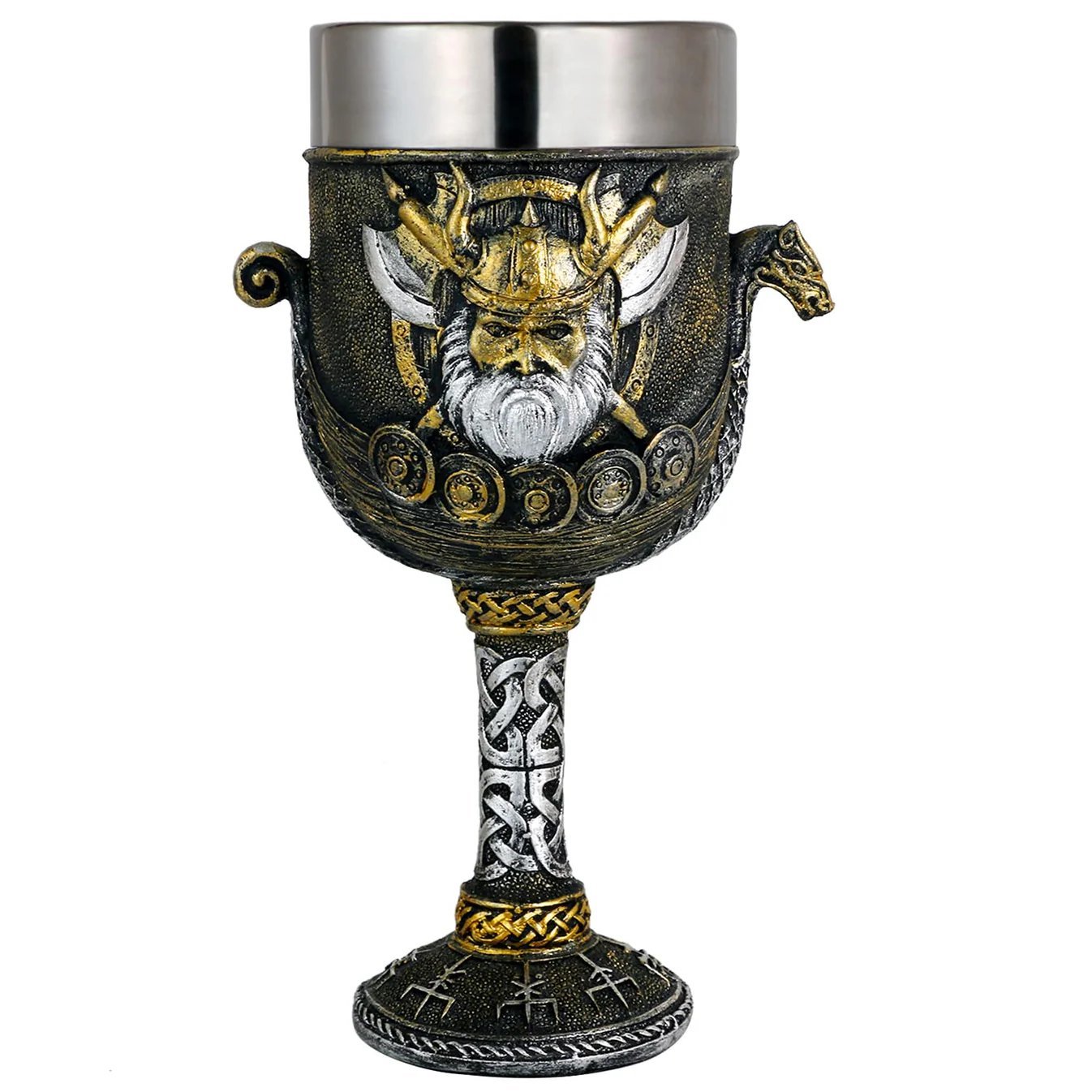 🎁TikTok Last Day Sale - 70% OFF🔥🍺Wield Your Mead with Might - Handcrafted Odin Goblets
