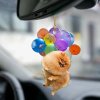 💥Christmas Sale 50% Off-Dog Car Charm with Balloons🐶🎈