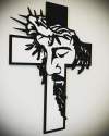 ON SALE 🔥 Jesus Cross Metal Sign Christ Wall Art Decor