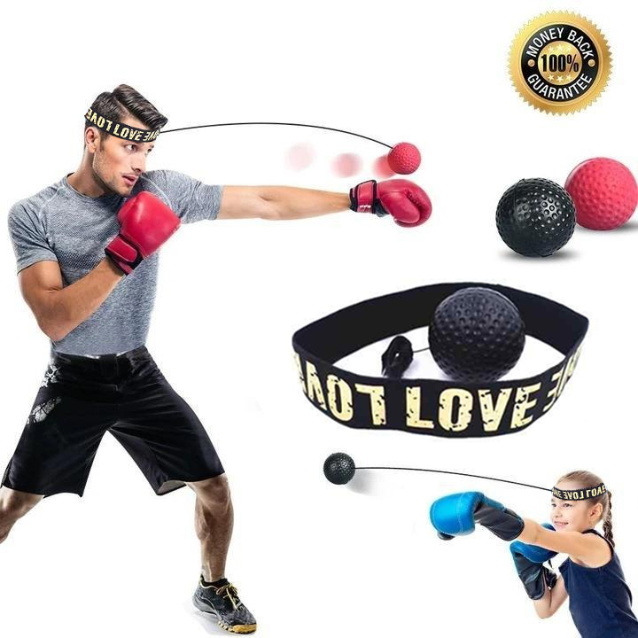 (🌲Early Christmas Sale- SAVE 48% OFF) Boxing Reflex Ball Headband (BUY 3 GET extra 20% OFF)