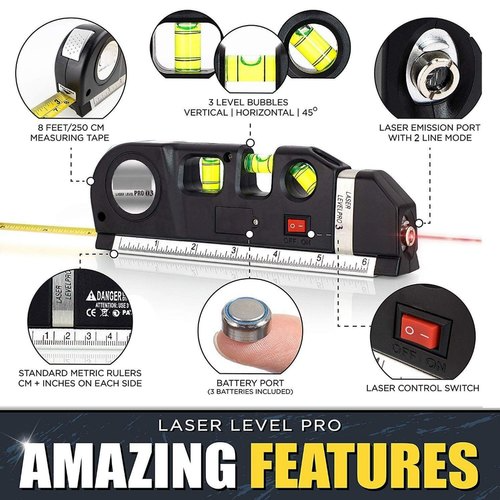 (🌲Early Christmas Sale- SAVE 48% OFF)Laser Level Line Tool(BUY 2 GET FREE SHIPPING)