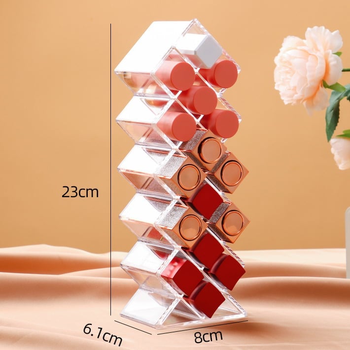 💥LAST DAY SALE 50% OFF💥Stackable Fish Shape Lipstick Tower⚡BUY 2 FREE SHIPPING