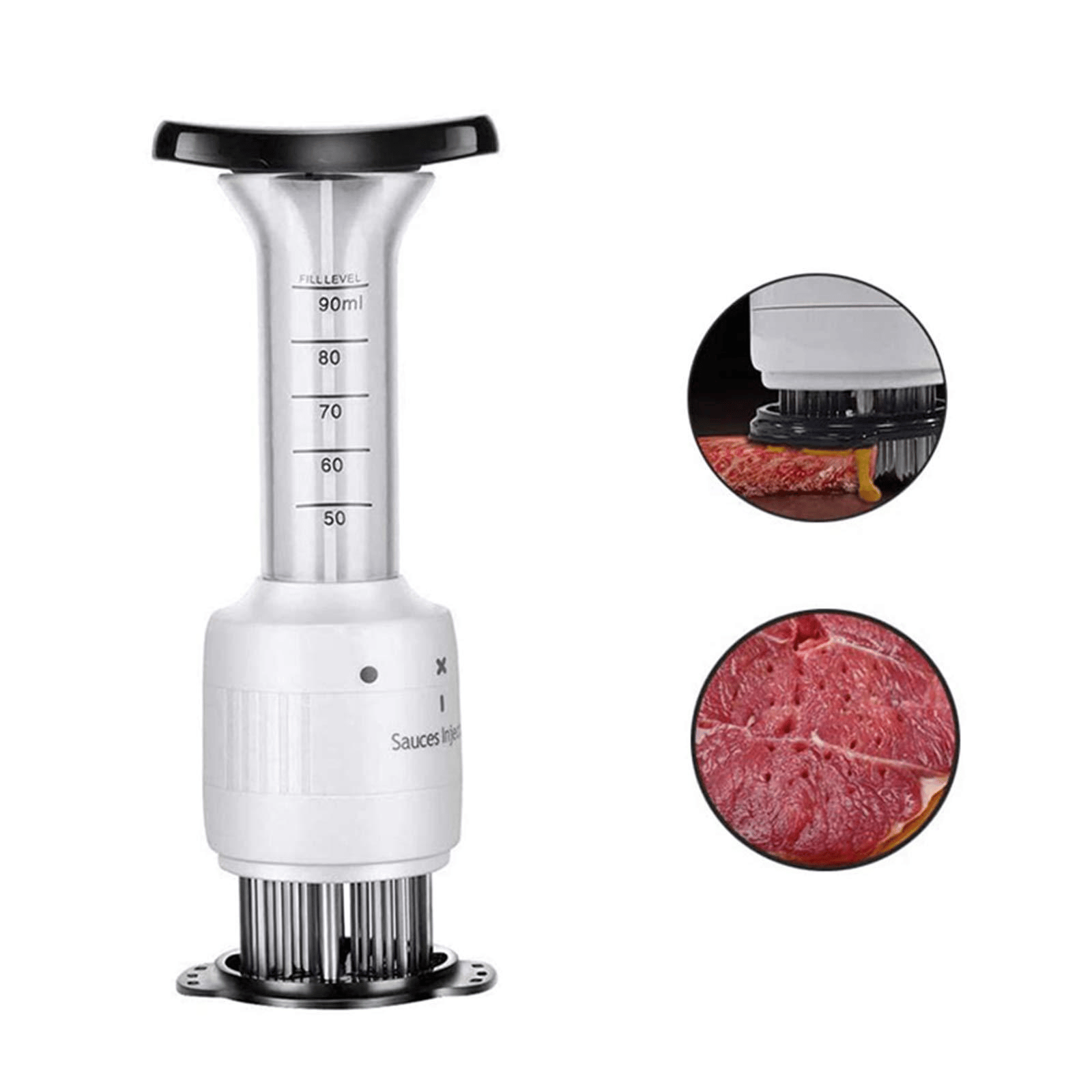 🔥Last Day Promotion 70% OFF🔥Stainless Steel Marinade Meat Injector⚡BUY 2 FREE SHIPPING