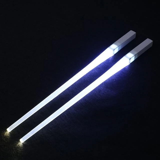 (🎄Christmas Hot Sale - 48% OFF) LED Glowing Chopsticks(1 Pair), Buy 4 Get Extra 20% OFF