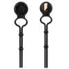 Rose Ring Locking Vibrating Penis Ring Couple Toy