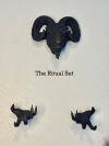 Handmade- 🐂Wall-mounted Baphomet Head and Hands (BUY 2 GET FREESHIPPING)