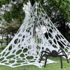 🎃🕷 Giant Stretchy Netting Spider Web Halloween Decorations