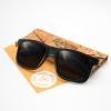 Black Ice Recycled Plastic Sunglasses