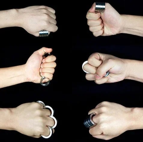 (🔥Last Day Promotion 50% OFF)👊Stainless Steel Outdoor Rotatable Folding Ring👊
