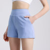 🔥Luftige Cool Touch 2-in-1-Yoga-Shorts mit ultrahoher Taille und Taschen(Kaufen Sie 2, kostenloser Versand)