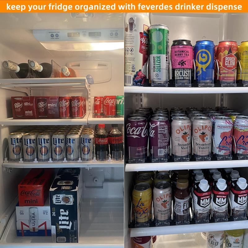 🔥Last Day Promotion - 70% OFF🎁🥤Drink Organizer for Fridge