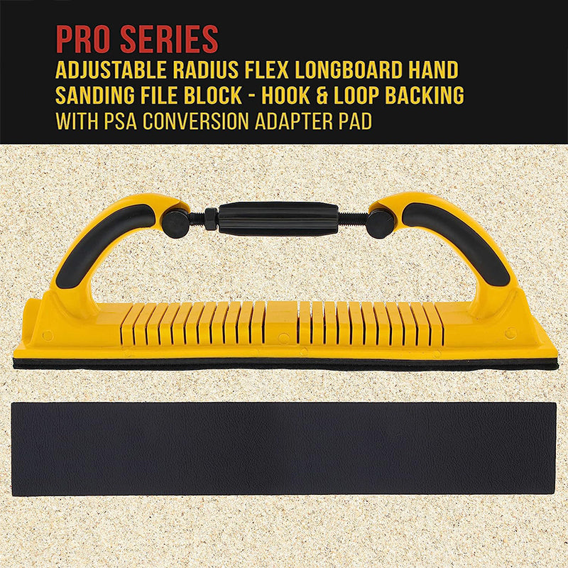 🔥Last Day Promotion- SAVE 70%🎄Adjustable Radius Flex Longboard Hand Sanding File Block Hand Grinder