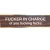 🔥This Week's Special Offer 49% OFF - F'ER IN CHARGE OF YOU F'ING F'S DESK SIGN🔥