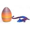 Best Easter Basket Stuffers🥚 3D-Printed Articulated Crystal Dragon With Egg🐉