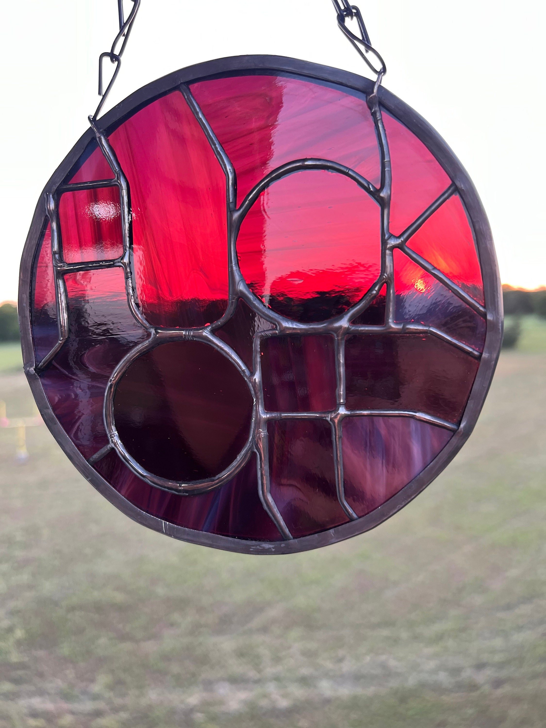 🤣Funny Saying F OFF Stained Glass Hanging