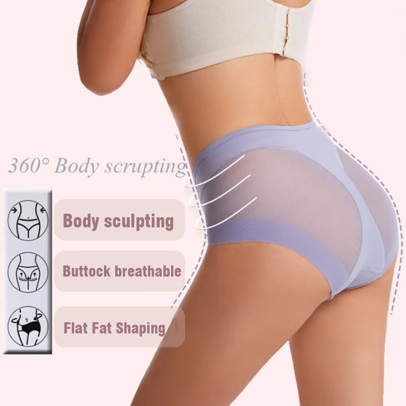 🎁Last Day 49% OFF--High Waist Ice Silk Seamless Shaping Briefs