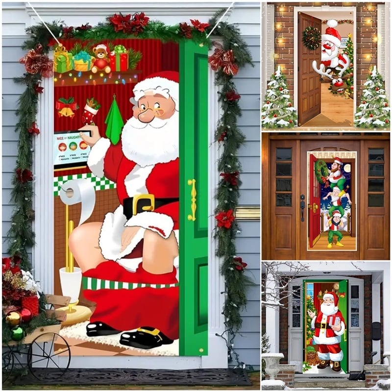 🎄 2024 Christmas Front Door Decoration