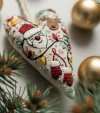 🔥Last Day Promotion 70% OFF🔥DIY Heart Shaped Hand Embroidered Christmas Ornament/Ornament Kit