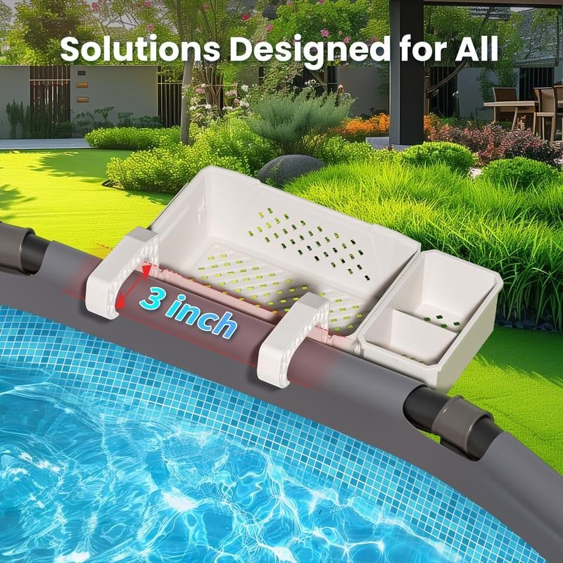 💥LAST DAY SALE 50% OFF💥Poolside Storage Baskets with Cup Holders
