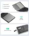 🔥Last Day 50% OFF🔥 - Foldable Bluetooth Keyboard with Touchpad
