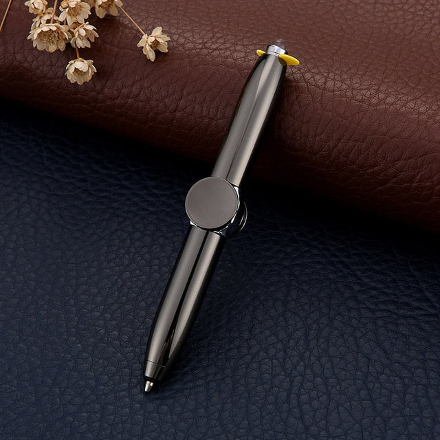 🔥Last Day 49% OFF- Fidget Spinner Pen with LED Light Multi Functional